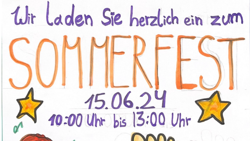 Schulfest am 15. Juni 2024