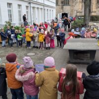 Leuchtende Kinderaugen zu Weihnachten